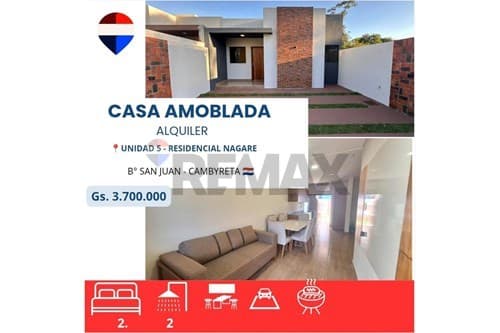 Casa amoblada en alquiler -residencial nagare — foto 3