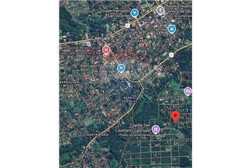 En venta terreno en caacupe