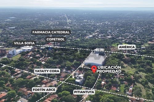 Terreno en Luque zona conmebol en venta