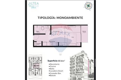 Dpto monoambiente zona eje corporativo — foto 2