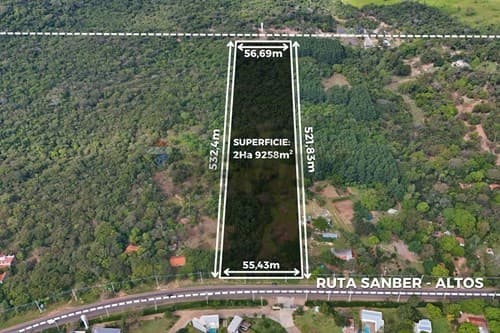 Terreno estratégico sobre Ruta Sanber–Altos — foto 2