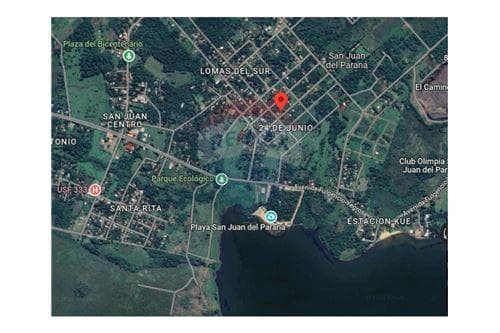 Terreno a metros de la Playa San Juan del Paraná — foto 2