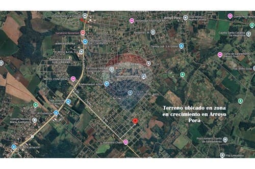 Venta de 3 terrenos juntos en arroyo pora
