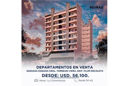 Mono ambiente edif filum Recoleta — foto 3