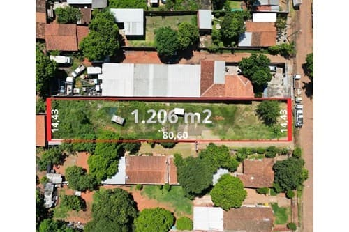 Vendo amplio terreno en Ñemby/mbocajaty 1.206 m2