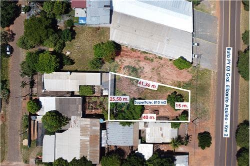 Amplio terreno s/ ruta py3, salto del guaira — foto 1