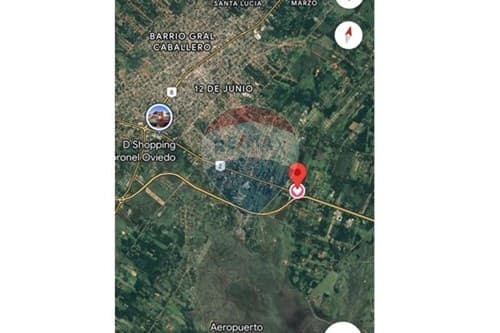 Venta de 13,5 hectareas en coronel oviedo