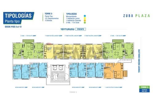 Dpto de 1dorm en venta - zuba plaza torre 3 — foto 4
