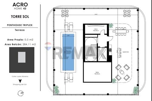 Penthouse triplex en acro home 43, foto 3
