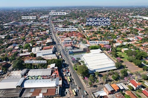 Terreno en venta en Fernando de la Mora zona sur