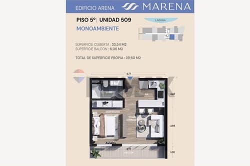 Monoambiente en marena torre arena, foto 5