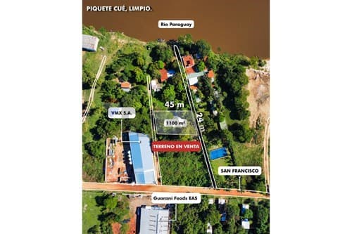 Terreno de 1.101 m2 Limpio - Piquete Cue, foto 2