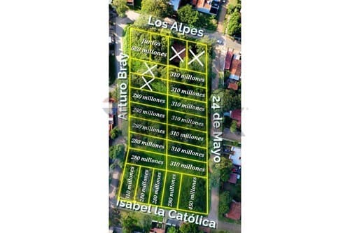 Terrenos en venta en Lambaré z/ puerto pabla! — foto 2