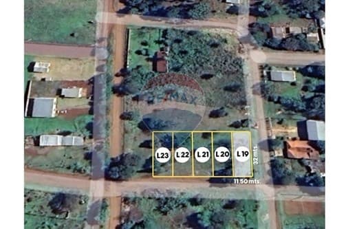 Venta de Terreno en Chaipé 368 m2