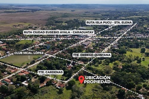 Gran Terreno en Isla Pucu - Cordillera — foto 1