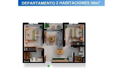 Zuba centro don bosco - 2 dormitorios — foto 4