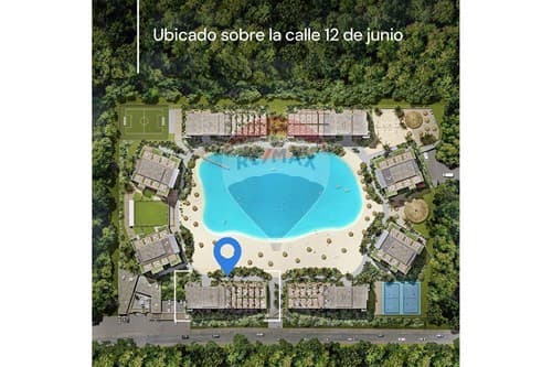 Condominio con crystal lagoons urbana - marena — foto 2
