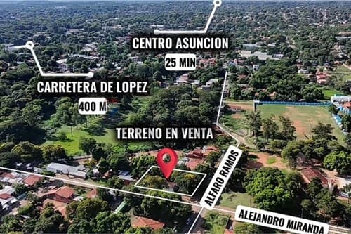 Oportunidad en esquina-Puerto Pabla, Lambaré
