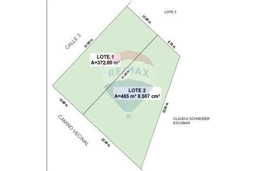 En Venta - dos lotes juntos en Esquina
