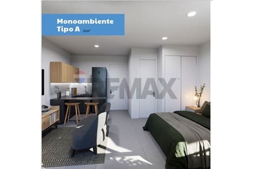Departamento en pozo Tipo Monoambiente con balcón