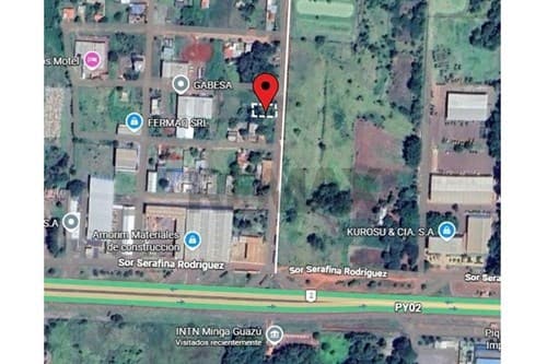En venta terreno a 250m de Ruta km 15 Minga