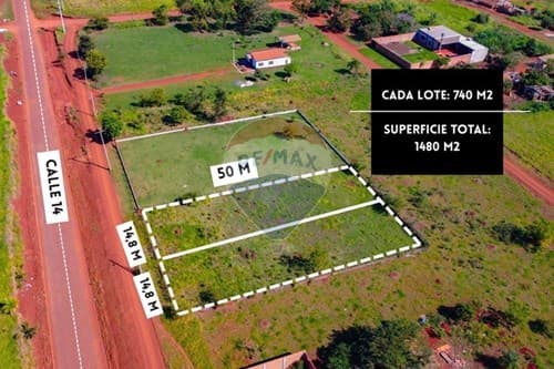 Dos Terrenos EN VENTA | Minga Guazú sobre calle 14 — foto 5
