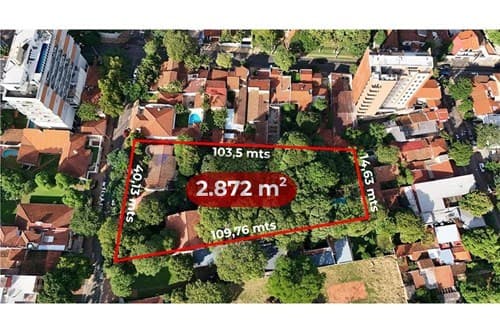 Vendo único terreno en barrio Jara - 2.872 m2