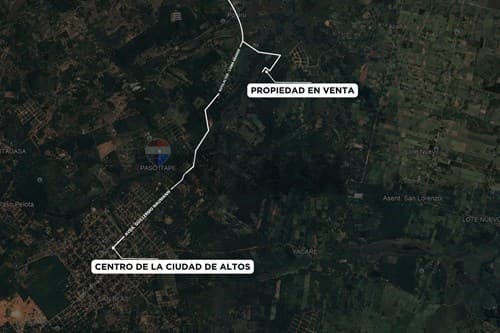 Terreno en altos a metros de la ruta — foto 1
