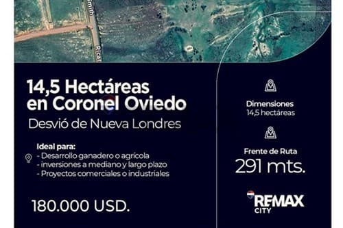 De 14,5 hectáreas coronel oviedo — foto 2