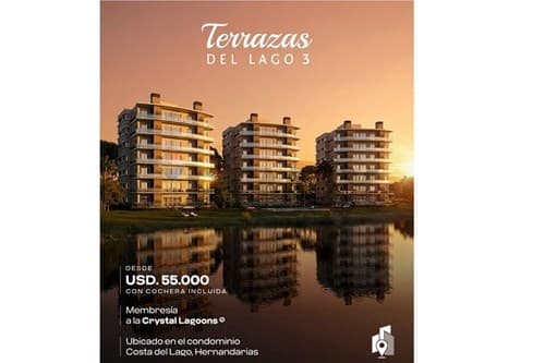 Departamento en Terrazas del Lago 3 Costa del Lago — foto 4