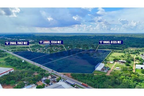 Terreno de 9,6 ha sobre acceso sur – ypané, foto 3