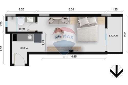 Pre-Sale Apartment in Ykua Satí
