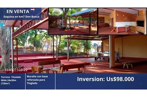 Casa Quinta con Cimiento para Tinglado en Esquina — foto 4