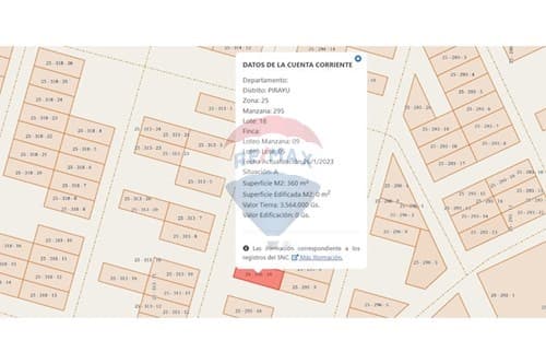 ¡Vende terreno en Pirayú: 360 m² ! — foto 4