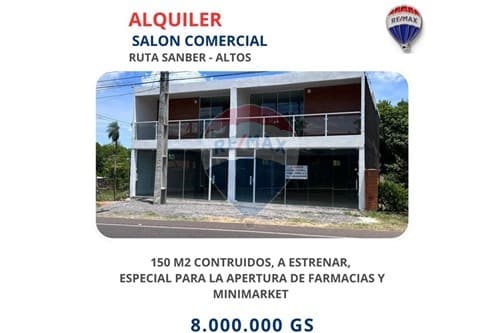 Alquler de salon comercial - ruta sanber — foto 3
