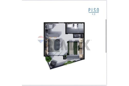 Departamento en pozo Tipo Monoambiente con balcón — foto 2