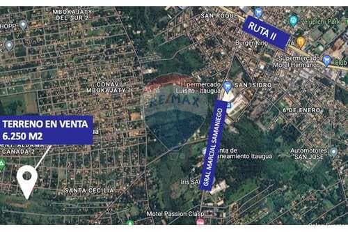 Terreno en Venta en Itaugua 6.250 m2