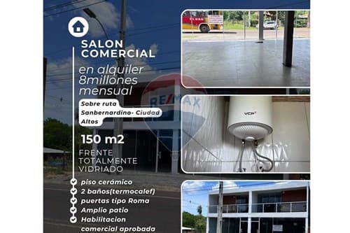Alquler de salon comercial - ruta sanber — foto 2