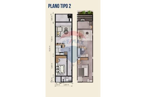 Departamento de 61m2 INIZIO II