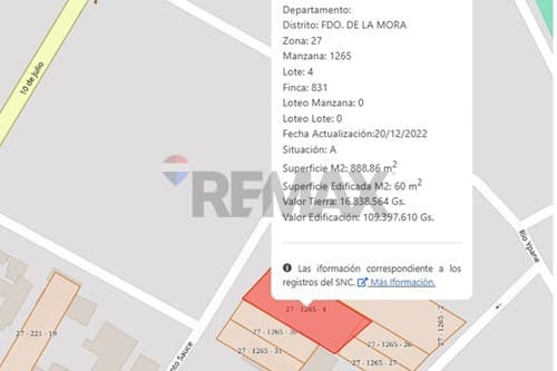 Terreno en venta – Fernando de la Mora zona norte, foto 5