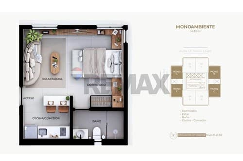 Venta monoambiente – æther by civis