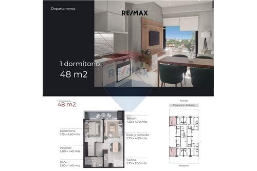 Mono ambiente edif filum Recoleta — foto 2