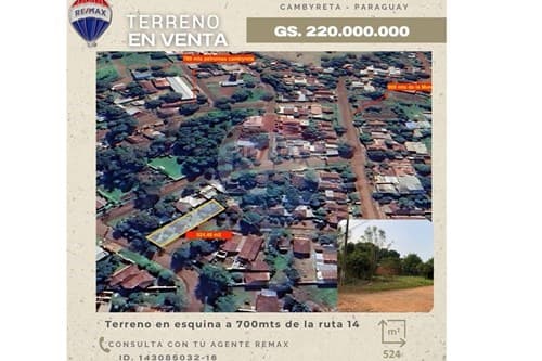 Terreno en venta Barrio San Juan - CAMBYRETA