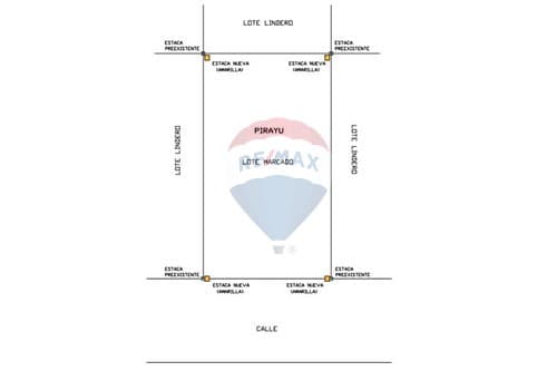 ¡Vende terreno en Pirayú: 360 m² !