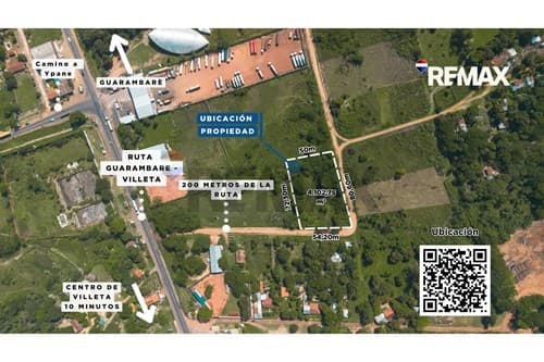 Terreno en Venta – Zona Estratégica Villeta