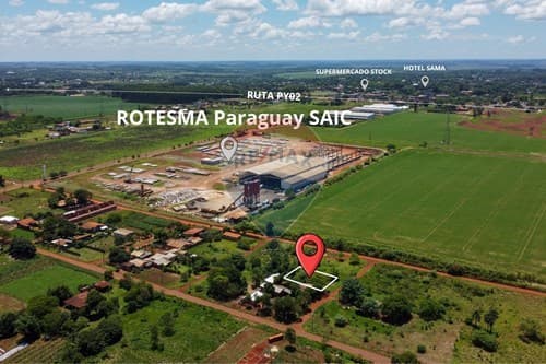 Terreno en venta Km 16 Monday