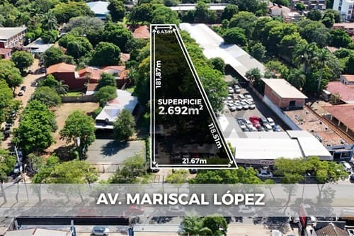Terreno de 2.692 m² sobre mcal. López — foto 5