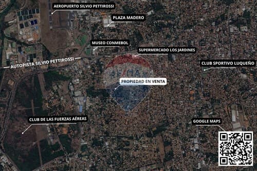 Terreno de 420m2 en villa adela Luque