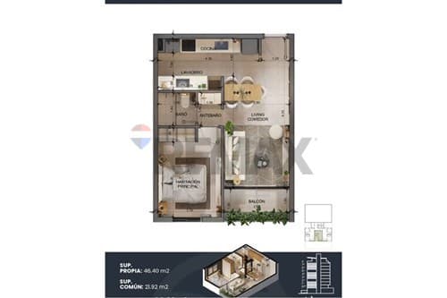Departamento en pozo - edificio emerald — foto 3