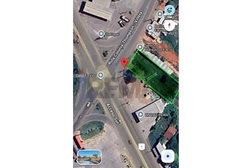 Vendo terreno cruce ruta Ypané-Villeta,Acceso Sur
